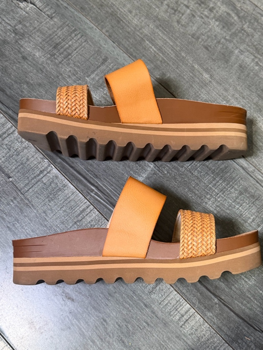 Reef Cushion Vista Hi Wedge Sandal Size 7 - Picture 4 of 12